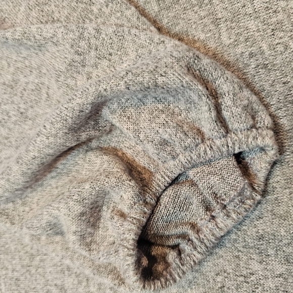 Andrée by Unit Heathered Mauve Knit Pullover Top Size Small Long Sleeve Soft Str - Picture 2 of 11